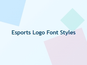 Exploring the Best Esports Logo Font Styles for Gaming Icons
